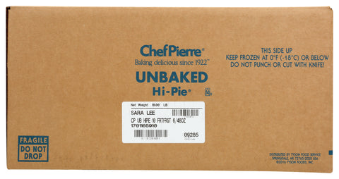 Pie Fruit Fruits Of The Forest Mixed Hi Unbaked 10