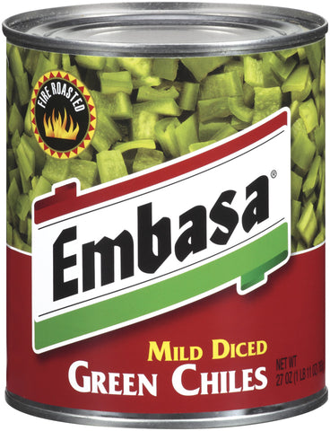 Pepper Chiles Green Diced