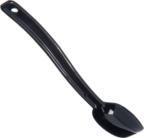 Carlisle SPOON SOLID PLASTIC BLACK 9