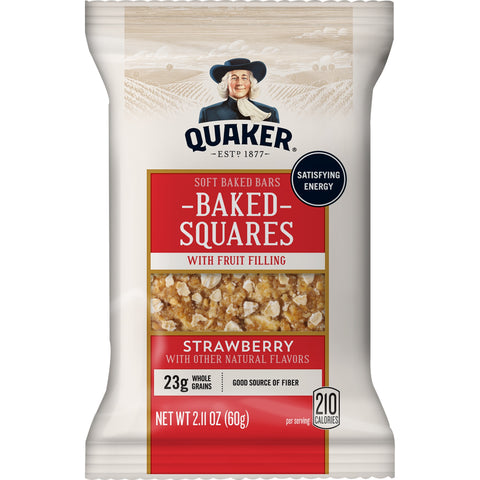 Quaker® QUAKER BREAKFAST SQUARE STRAWBERRY