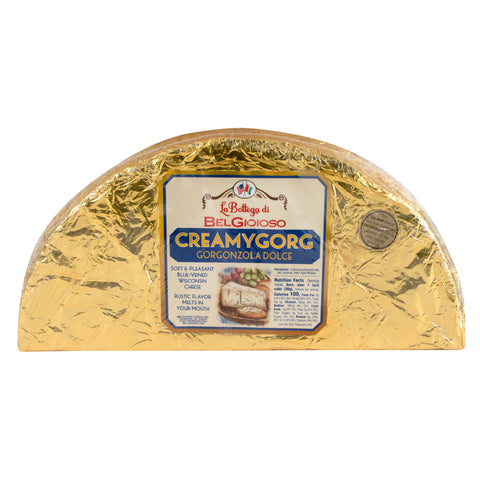 CreamyGorg CHEESE GORGONZOLA QUARTER WHEEL