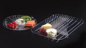 Tray Serving Festival Trays™ Handled Tray Clear 22x16