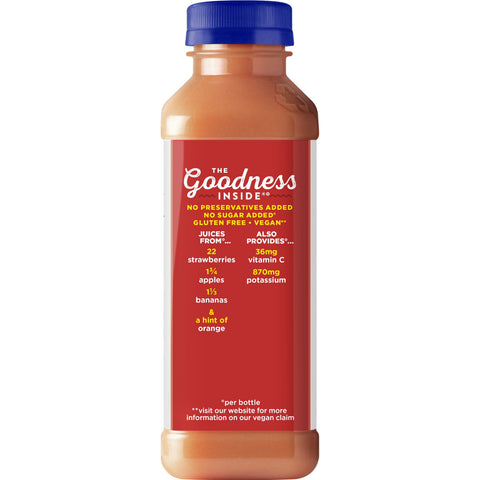 Naked Juice DRINK STRAWBERRY BANANA PLASTIC BOTTLE REFRIGERATED
