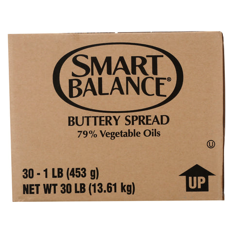 Smart Balance 79 Percent Vegetable Oil Buttery Spread, 1 Pound -- 30 per case.