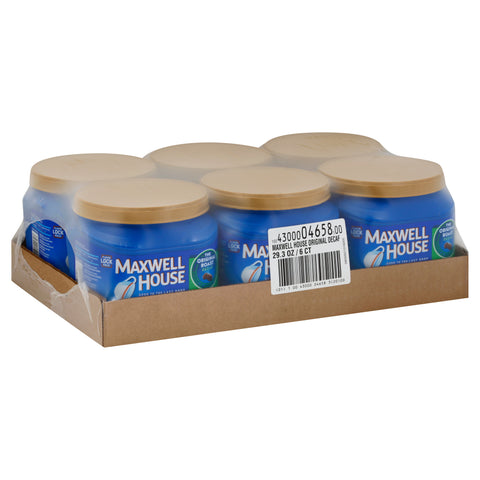 Maxwell House Original Decaffeinated Ground Coffee, 29.3 Ounce -- 6 per case.