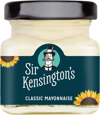 Sir Kensington's MAYONNAISE SINGLE SERVE GLASS JAR