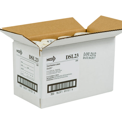 DateIt™ LABEL SHELF LIFE DISSOLVING 2X3