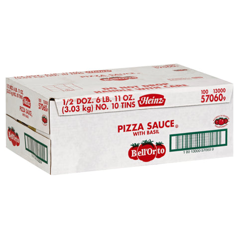 Bell Sauce Pizza W/Basil No. 10 Can -- 6 Per Case