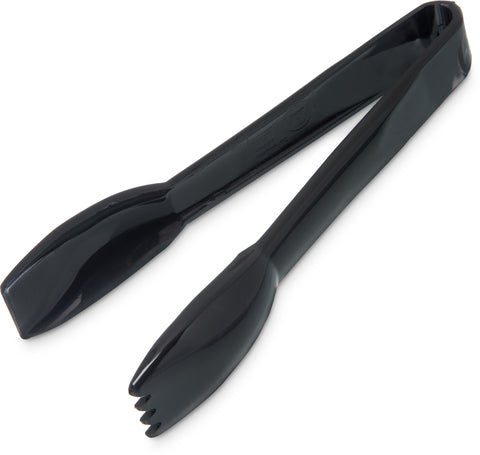 Carlisle TONG CARLY® PLASTIC BLACK 6.25