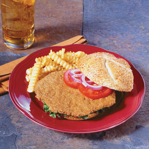 Advance Food Thin Cut Pork Fritter, 6.50 Ounce -- 24 per case.