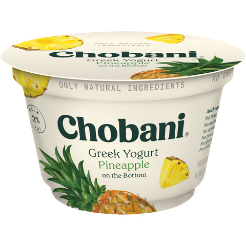 Chobani CHOBANI GREEK YOGURT PINEAPPLE 12/5.3 Z