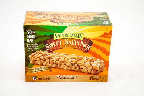Nature Valley® GRANOLA BAR CHEWY SWEET & SALTY PEANUT XL