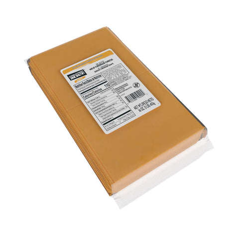 Cobblestreet Market™ CHEESE CHEDDAR MILD SLICED .5 OZ