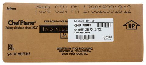 Chef Pierre Cinnamon Pecan Coffeecake Muffin, 4.75 Ounce -- 24 per case.