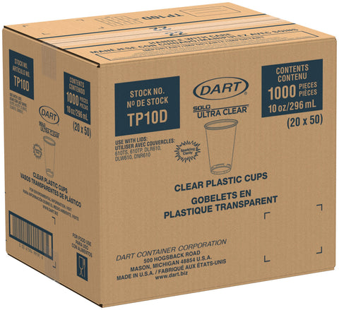 Harrah's/Come Out & Play CUP PET ULTRA CLEAR™ 10 OZ