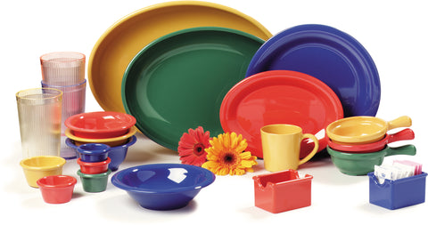 Carlisle RAMEKIN SMOOTH MELAMINE GREEN 4 OZ