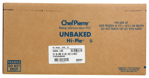 Pie Fruit Apple Razzberry Mixed Hi Unbaked 10