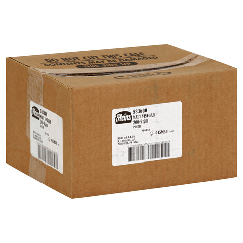 Heinz Single Serve Malt Vinegar Packet, 9 gram -- 200 per case