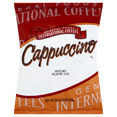 General Foods International Coffees (GFIC) CAPPUCCINO MIX HAZELNUT BELGIAN