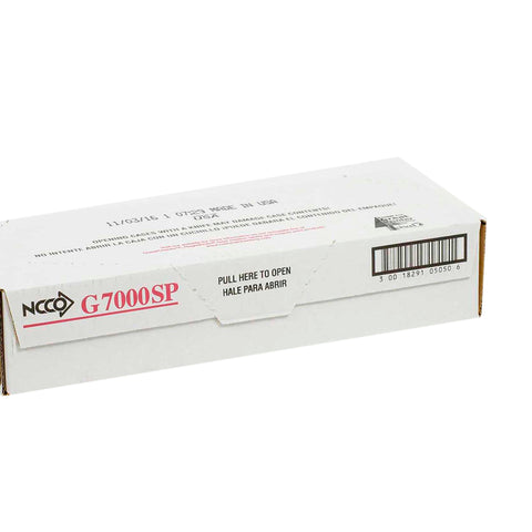 National Checking Rectangular Medium Paper Green 17 Lines Two-Part Guest Check, 6.75 x 3.5 inch -- 2500 per case