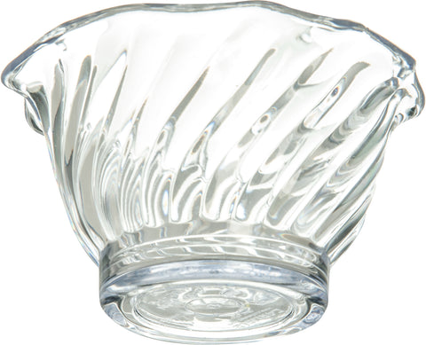 Carlisle DISH TULIP CASH & CARRY CLEAR 5 OZ