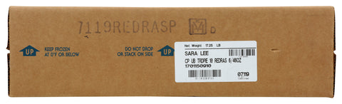 Pie Red Raspberry Fruit Traditional Unbaked 10