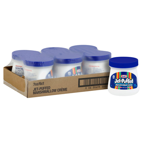 Jet-Puffed Marshmallow Creme - 7 oz. container, 6 per case