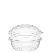 PresentaBowls® BOWL PLASTIC CLEAR W/ DOME LID 12 OZ