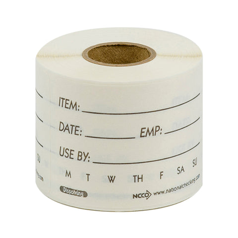 Label Shelf Life Dissovable 2x3