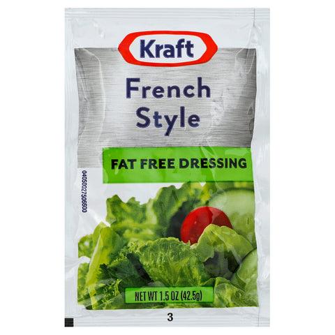Dressing French Fat Free Single Serve Pouch