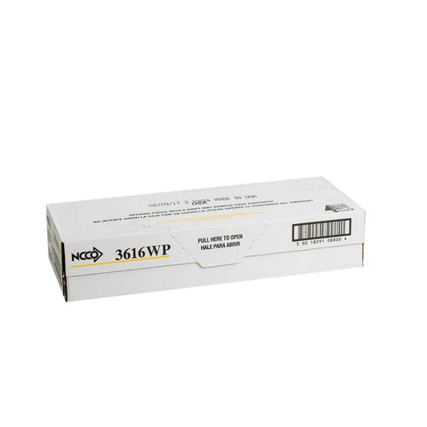 National Checking Company Waitrpad Paper - 1 Part White, 13 Line, 3.5 x 6.75 inch -- 5000 per case.