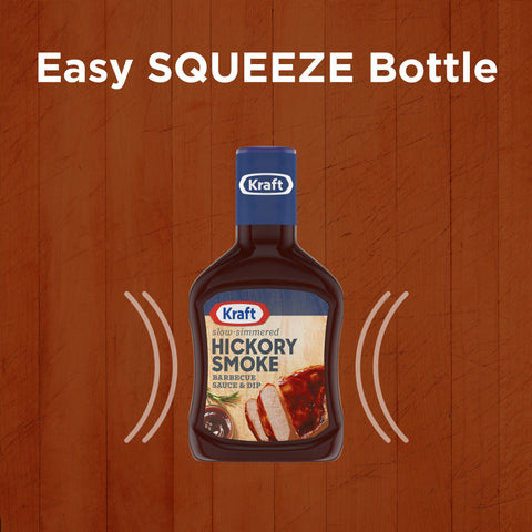 Kraft Hickory Smoke Barbecue Sauce, 1.093 Pound -- 12 per case.