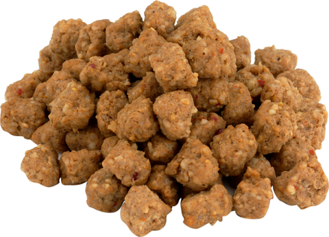 Tyson Old World Specialities Cooked Spicy Sausage Pizza Topping, 5 Pound -- 2 per case.