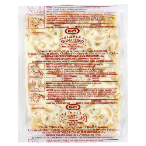 Entree Macaroni & Cheese White Cheddar