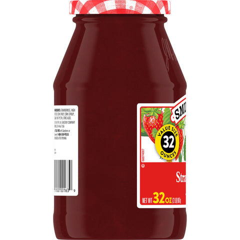 Smuckers Strawberry Jam, 32 Ounce -- 12 per case.