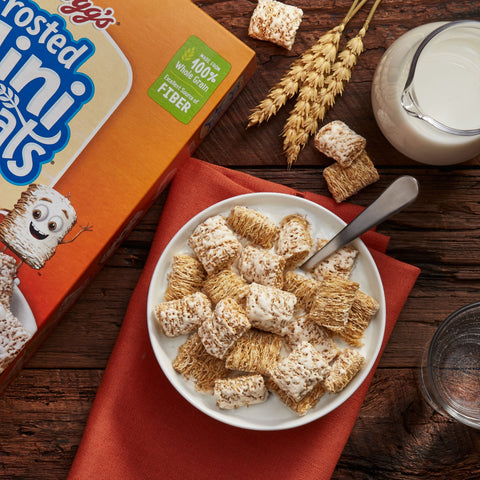 Cereal Frosted Mini Wheat Base 4 Case 56 Ounce