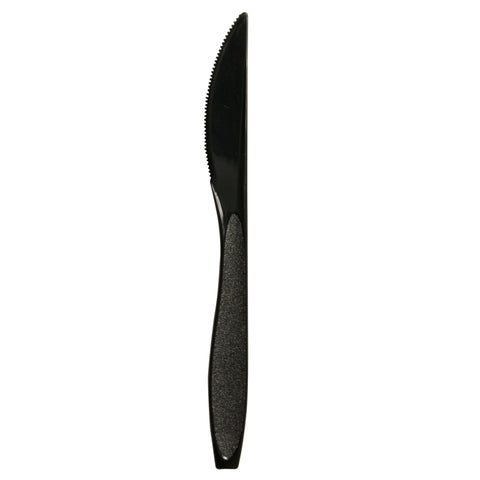 Knife Plastic Heavy Weight Black Ps