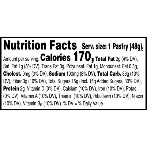 Pop Tarts Whole Grain Frosted Brown Sugar Cinnamon Toaster Pastry, 1.69 Ounce -- 120 per case