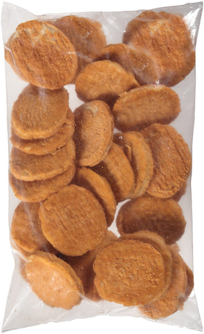 Tyson® CHICKEN PATTY BREADED FC ROUND W/ ISP & DWE 3.53 OZ 10023790928