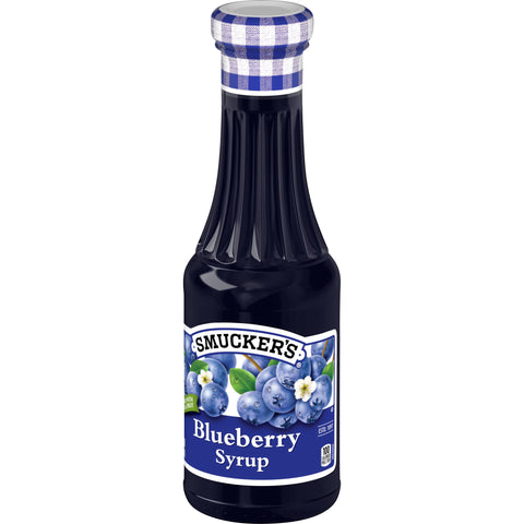 Smuckers Blueberry Syrup, 12 Fluid Ounce -- 6 per case.
