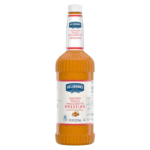 Hellmann's® DRESSING VINAIGRETTE SMOKED PEACH SALAD BAR BOTTLE