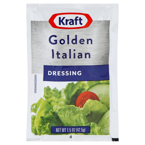 Dressing Italian Golden Single Serve Pouch
