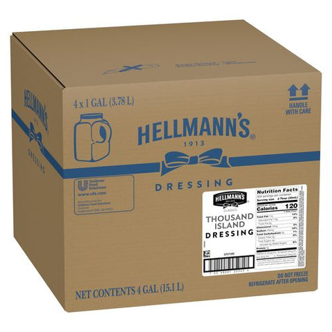 Hellmann's Classics Thousand Island Salad Dressing Jug, 1 gallon -- 4 per case