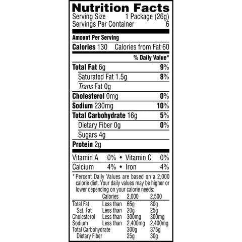 Cracker Cheese W/ Cheddar Cheese 0.93 Oz