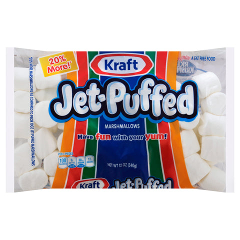 Jet Puffed Marshmallow, 12 Ounce -- 18 per case.