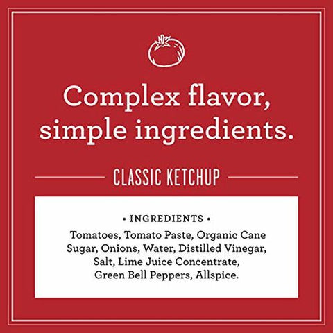 Sir Kensington's KETCHUP TOMATO 25-29% GLASS BOTTLE