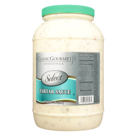 Ventura Foods Classic Gourmet Select Tartar Sauce, 4 Gallon.