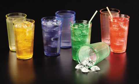 Carlisle TUMBLER CRYSTALON® RIMGLOW™ OCEAN BLUE 20 OZ