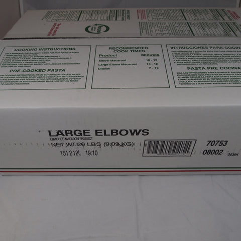 Zerega PASTA MACARONI ELBOW LARGE