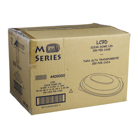 Anchor Packaging MicroRaves Clear PET Oval Lid Only -- 250 per case
